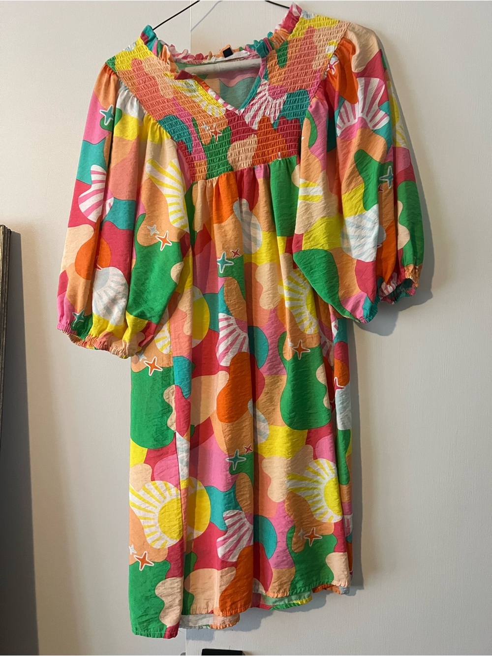 Michelle McDowell Bright Smock Dress
